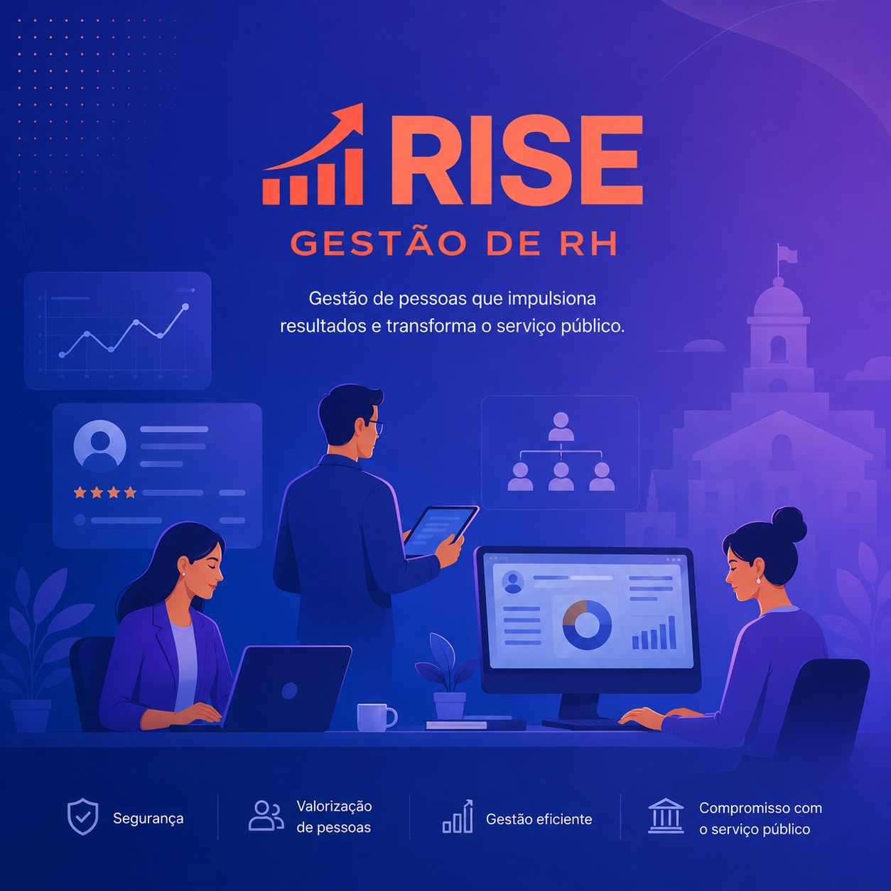 Rise Gestão de RH, gestão de pessoas e serviço público